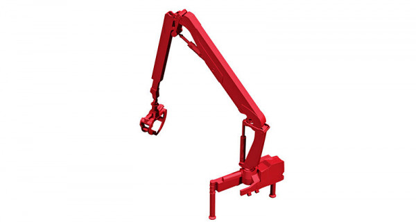 Herpa 054157 - Hiab X-HIPRO 232-E3 Ladekran für Holztransporter