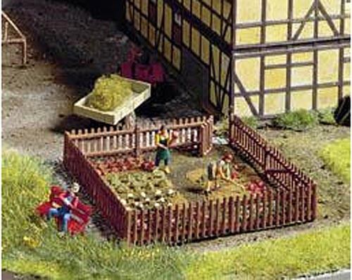 Noch 13070 - Gartenzaun, 22 Teile