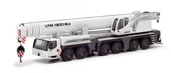 Herpa 319560 - Liebherr Mobilkran LTM 1300-6.2 "Liebherr", weiß