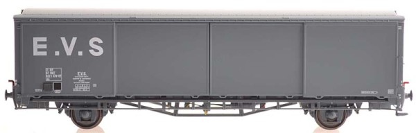 LSModels 30660.1 - SNCF Güterwagen Typ H grau mit Planenwand Ep.4, "E.V.S." -Einzelwagen aus Set 306