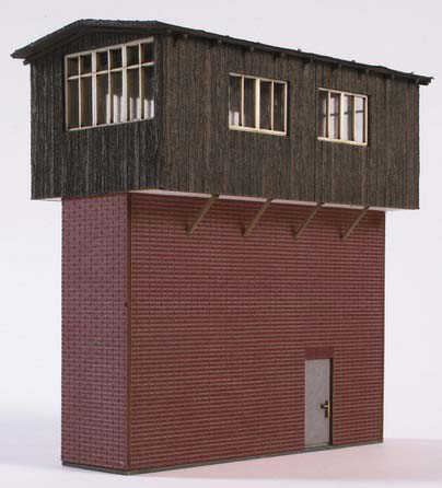 Joswood 19010 - Stellwerk Bulla, roter Ziegel