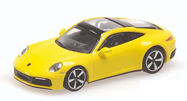 Porsche 911 (992) gelb 2018