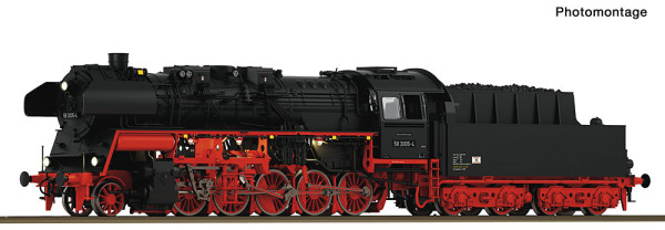 Roco 7110082 - DR Dampflok BR 58 3005-4 Ep.4, DCC + sound, dynamischer Dampf
