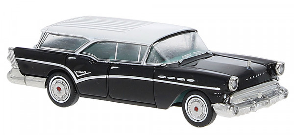 Brekina 18177 - Buick Caballero schwarz/weiß