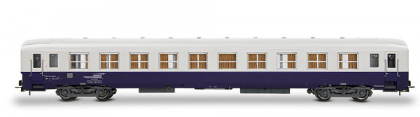 Jouef HJ4216 - SNCF, Bauzugwagen der Bauart DEV AO, blau-weiße Lackierung