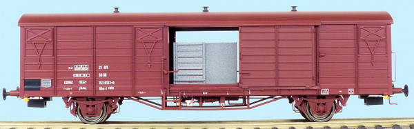 Exacttrain 20565 - DR Gbs-t 258 Küchenwagen mit Küche, 7 Sicken, Epoche 4 (zu öffnende Türen)