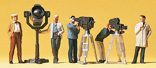 Preiser 10062 - Film- und Fernsehteam