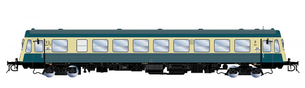 Rivarossi HR9000ACS - DB 4-achs. Dieseltriebwagen Baureihe 627.0, blau-beige Farbgebung Ep.4, AC-dig