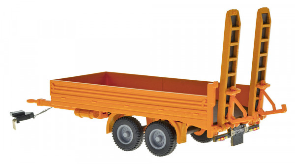 Viessmann 8217 - H0 Tandem Tieflader, kommunalorange, Funkrionsmodell