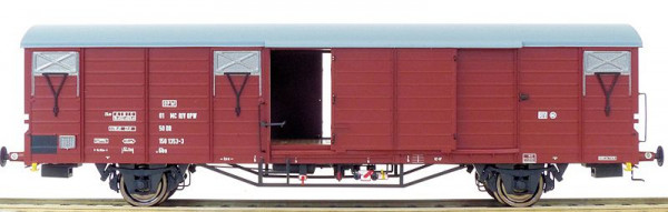 Exacttrain 20484 - DR Güterwagen Gbs [1500], 7 Rippen, Epoche 4b
