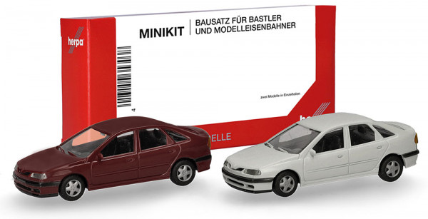 Herpa 014113 - MiKi Renault Laguna rot/weiß