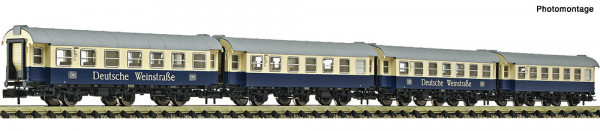Fleischmann 6260098 - DB 4er Set Personenwagen "Deutsche Weinstraße" E4