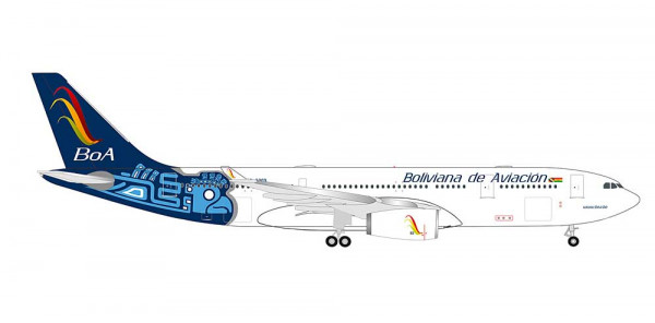Herpa 539630 - Boliviana de Aviación Airbus A330-200 "Condor"