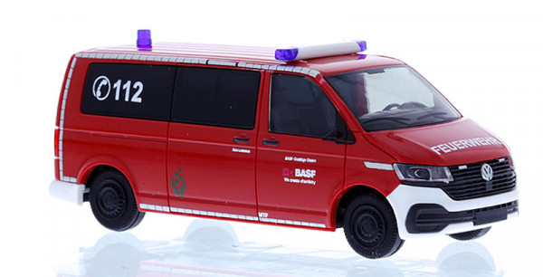 Rietze 53970 - Volkswagen T6.1 BUS BASF Werkfeuerwehr Münster