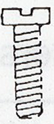Weinert 2181 - Schrauben M2x3 mm DIN 84 10St