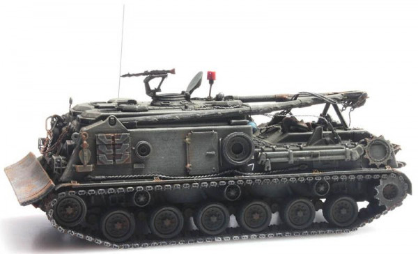 Artitec 6870243 - BRD M88 Bergepanzer olivgrün (früh) 1:87 Fertigmodell aus Resin, lackiert