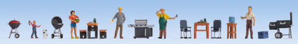 Noch 16200 - Figuren-Themenwelt „Grill-Party" reichhaltig