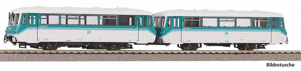 Piko 52898 - DR Dieseltriebwagen BR 772 + Steuerwagen mintgrün Ep.6, AC-digital + Sound
