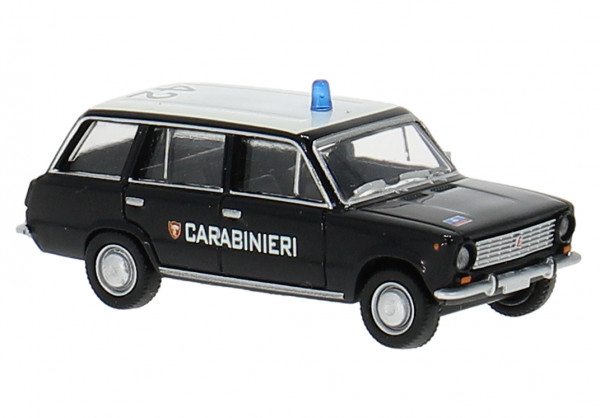 Brekina 22427 - Fiat 124 Familiare "Carabinieri" Vorbildbaujahr 1966