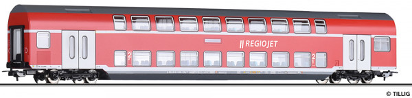 Tillig 73820 - DB AG Doppelstockwagen 2.Klasse DBz 750 Ep.6, "RegioJet"