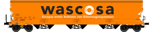 NME 508676 - NS Getreidewagen Tagnpps 130m³, orange, WASCOSA, Ep.6 - AC
