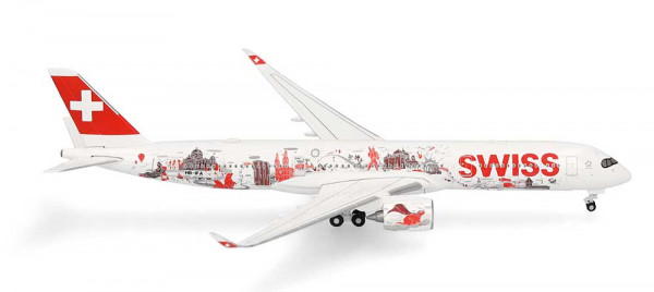 Herpa 538350 - A350-900 Swiss Wanderlust