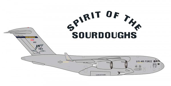 Herpa 539920 - C-17A USAF 517th AS Elmendorf