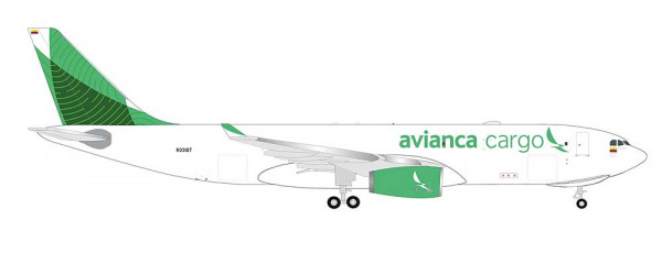 Herpa 539562 - A330-200F Avianca Cargo green