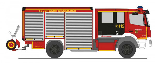 Rietze 72946 - Schlingmann Varus HLF FW Niederzier