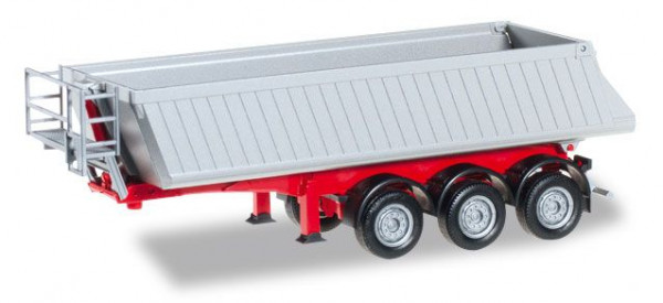 Herpa 076548-002 - Schmitz Kippauflieger, 3a, rot