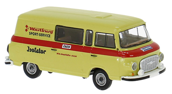 Brekina 30231 - Barkas B1000 Halbbus, "Wartburg Sport", klassisch