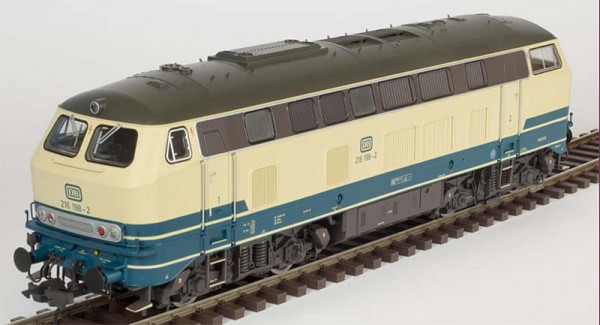 Lenz 40162-01 - DB Diesellok BR 216 oceanblau/beige Ep.4