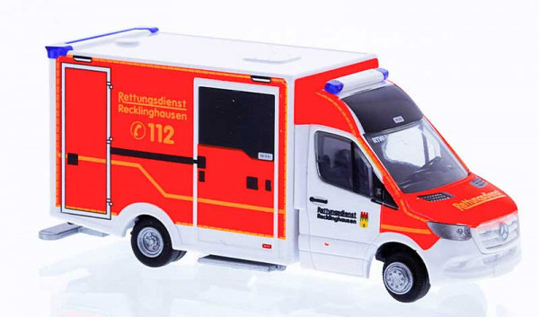 Rietze 76160 - WAS Design RTW´18 Rettungsdienst Recklinghausen