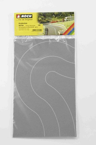 Noch 34204 - Universalkurve grau 2 Stück 2 Stück 40 mm breit