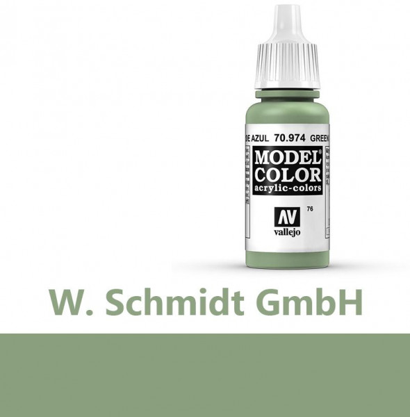 Vallejo 770974 - Model Color Farbe Blassgrün, Matt, 17 ml