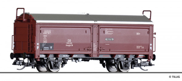 Tillig 17655 - DB Schiebedach/Schiebewandwagen Kmmgks58 Ep.3