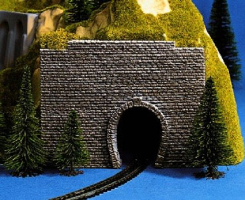 Noch 44790 - Vorsatz-Portal 1-gleisig 2 Stück 9 x 7 cm