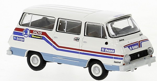 Brekina 30803 - Skoda 1203 Bus, 1969, Skoda Rallye Team