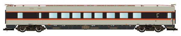 LSModels 16503 - DB IC Mittelwagen mit Restaurant grau/rot/schwarz Ep.4a, Ergänzungswagen zum ET40