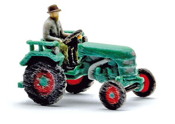 Busch 87500 - Traktor Kramer mit Bauer TT
