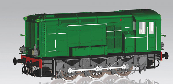 Piko 22011 - Diesellok/Sound Rangiertraktor Rh 600 DSB III + PluX22 Dec.