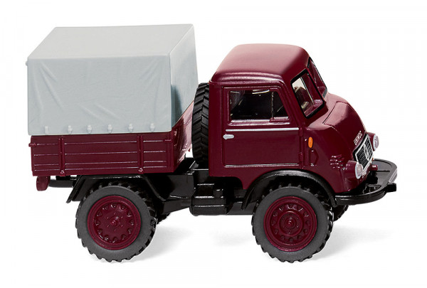 Wiking 036805 - Unimog U 402 - weinrot