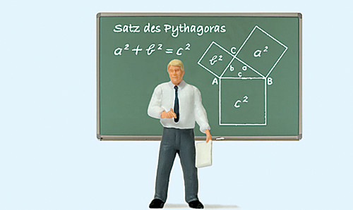 Preiser 29107 - Lehrer während des Unterrichts