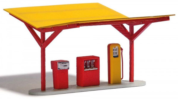 Busch 8810 - Tankstelle, Bausatz