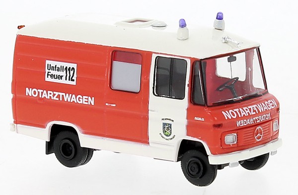 Brekina 36935 - Mercedes L 508 RTW Hattingen 1970, Feuerwehr Hattingen,