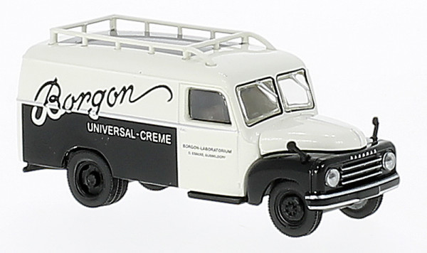 Brekina 58161 - Hanomag L 28 Kasten "Borgon" Starline