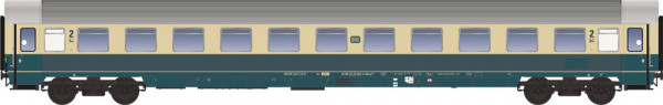 LSmodels 46013-2AC - DB LHB Personenwagen Bvmz237.4, 2.Klasse oceanblau/beige Ep.4, Wechselstrom