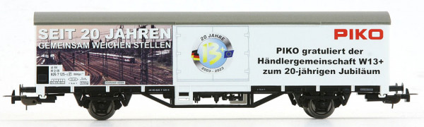 Piko 72230 - Jubiläumswagen "20 Jahre W13plus"