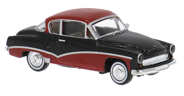 Brekina 27163 - Wartburg 311 Coupé in schwarz/rot
