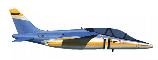 Herpa 580861 - Lockheed Alpha Jet - U.S. Navy VTX-TS Competition